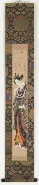 Tall woman standing, Edo period, ca. 1753-1760. Creator: Unknown.