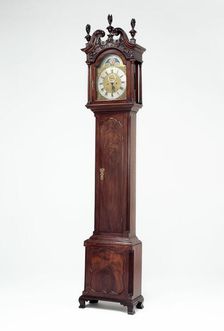 Tall Case Clock, 1765/75. Creator: Unknown