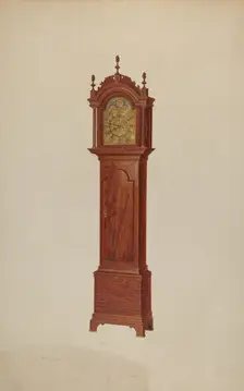 Tall Clock, c. 1939. Creator: Francis Borelli