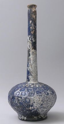 Tall-Necked Bottle, Iran, 12th-13th century. Creator: Unknown