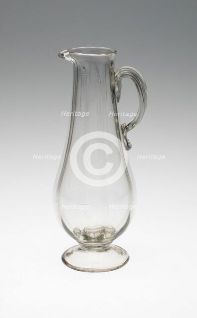 Tall Pitcher, France, Mid 18th century. Creator: Unknown.