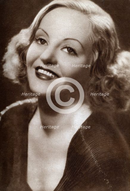 Tallulah Bankhead, American actress, talk-show host and bonne vivante, 1933. Artist: Unknown