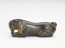 Tally in the form of a tiger, Han dynasty, 206 BCE-220 CE. Creator: Unknown