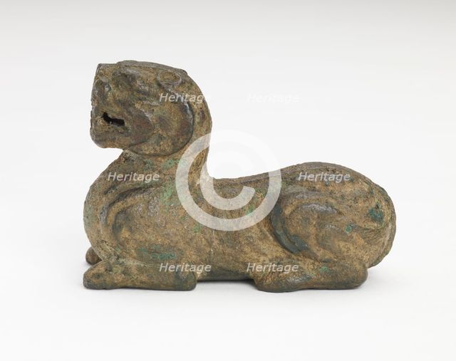 Tally in the form of a tiger, Han dynasty, 206 BCE-220 CE. Creator: Unknown.