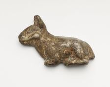Tally in the form of a rabbit (fragment), Han dynasty, 206 BCE-220 CE. Creator: Unknown