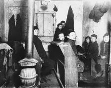Talmud school, Herster Street, New York, USA, (c1900?). Creator: Unknown