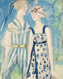 Tamara Karsavina and Vaslav Nijinsky, c1910. Creator: Marval; Jacqueline (1866-1932)