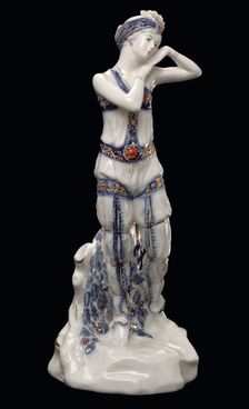 Tamara Karsavina as Zobeide in the Ballet Scheherazade by N. Rimsky-Korsakov, 1923