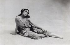 Tamara Karsavina as Echo in the Ballet Narcisse by N. Tcherepnin, 1912