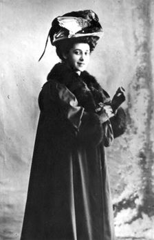 Tamara Karsavina, Russian ballerina, 1900s or 1910s. Artist: Anon