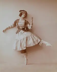Tamara Karsavina, Russian ballerina, 1911