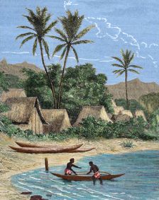 Tamatave, Island of Madagascar, 1882. Creator: Unknown