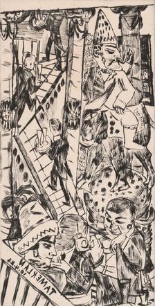 Tamerlan, 1923. Creator: Max Beckmann