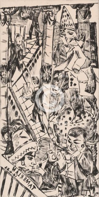 Tamerlan, 1923. Creator: Max Beckmann.
