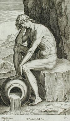Tamesis, 1586. Creator: Philip Galle