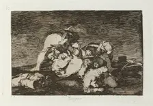 Tampoco.; Los Desastres de la Guerra, Madrid 1863. Creator: Francisco Goya