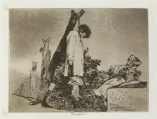 Tampoco.; Los Desastres de la Guerra, Madrid 1863. Creator: Francisco Goya
