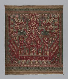 Tampan (Ceremonial Cloth), Indonesia, 19th century. Creator: Unknown