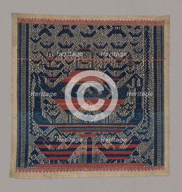 Tampan (Ceremonial Cloth), Indonesia, 19th century. Creator: Unknown.