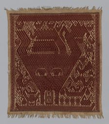 Tampan (Ceremonial Cloth), Indonesia, 19th century. Creator: Unknown