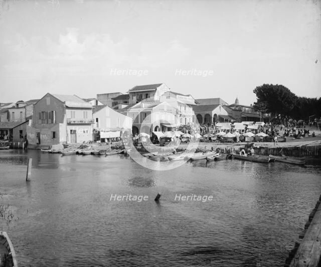 Tampico from the wharf, between 1880 and 1897. Creator: William H. Jackson.