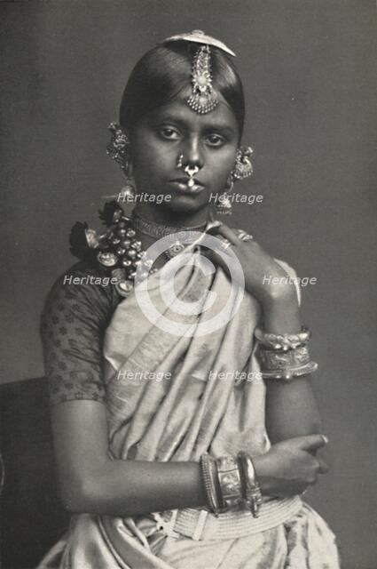 'Tamulin mit Schmuck', 1926. Artist: Unknown.