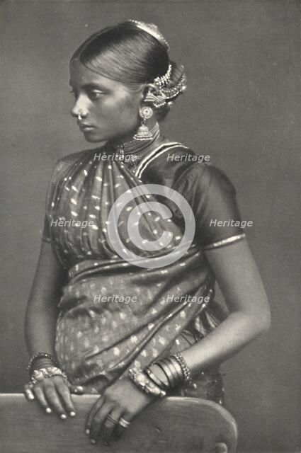 'Tamulin mit Schmuck', 1926. Artist: Unknown.