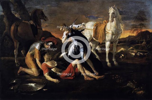 Tancred and Erminia, 1649. Creator: Nicolas Poussin.