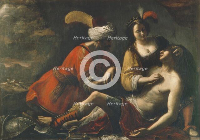 Tancred and Erminia. Artist: Manetti, Rutilio (1571-1639)