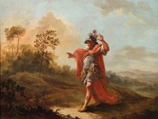 Tancred in the enchanted forest, c1635-1640. Creator: Schoenfeld; Johann Heinrich (1609-1684)