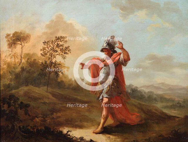 Tancred in the enchanted forest, c1635-1640. Creator: Schoenfeld; Johann Heinrich (1609-1684).