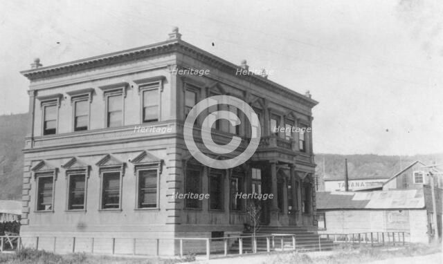 Tanana building, between c1900 and 1916. Creator: Unknown.