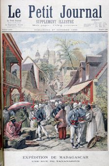 Tananarive (Antananarivo), capital of Madagascar, 1895. Creator: F Meaulle
