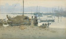 Tanabe Harbor, 1903. Creator: Nakagawa Hachiro