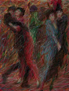 Tango, 1914. Creator: Cominetti, Giuseppe (1882-1930)