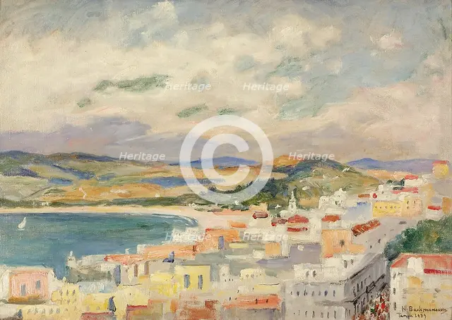 Tangier, 1939. Creator: Hugo Backmansson.