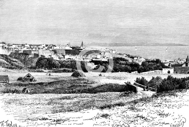 Tangier, Morocco, 1895.Artist: Taylor