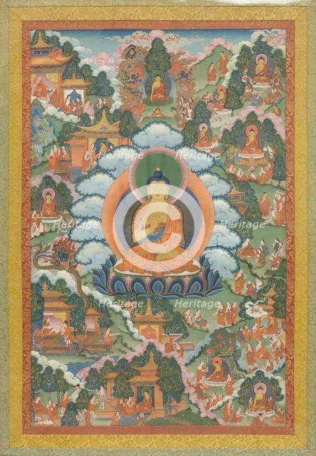 Tangka, late 18th century. Creator: Unknown.