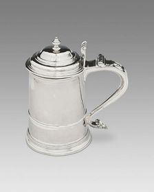 Tankard, 1705/22. Creator: John Coney