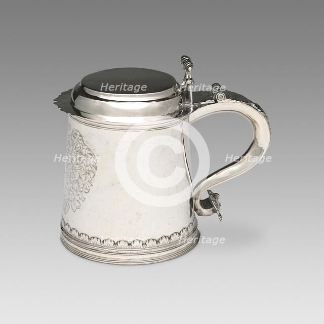 Tankard, 1700/20. Creator: Cornelius Kierstede.