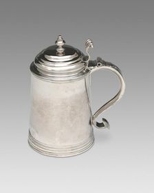 Tankard, 1740/74. Creator: William Hookey