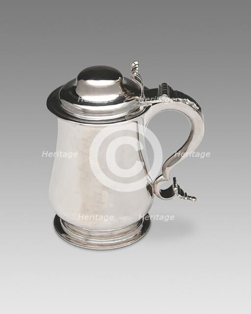 Tankard, 1754/75. Creator: William Hollingshead.