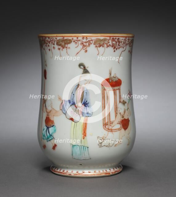 Tankard, 1765. Creator: Unknown.