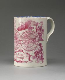 Tankard, Bristol, c. 1780. Creator: Unknown