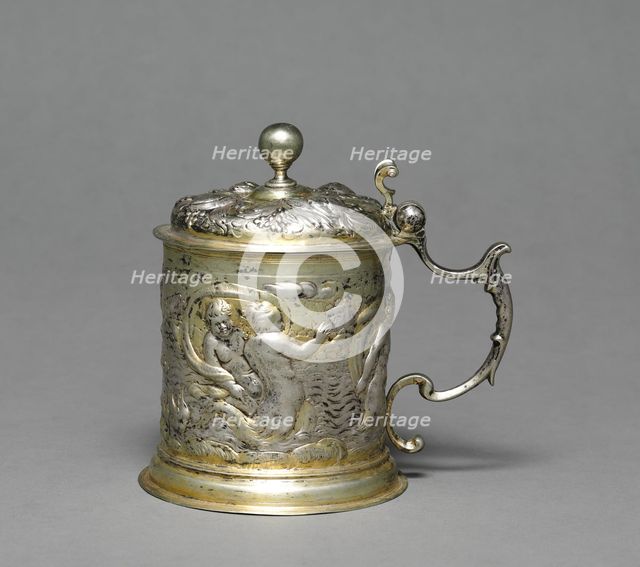 Tankard, c. 1680. Creator: Unknown.