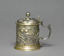Tankard, c. 1680. Creator: Unknown