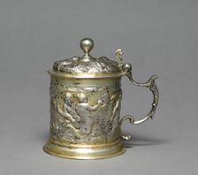 Tankard, c. 1680. Creator: Unknown