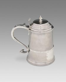 Tankard, c. 1729. Creator: John Burt