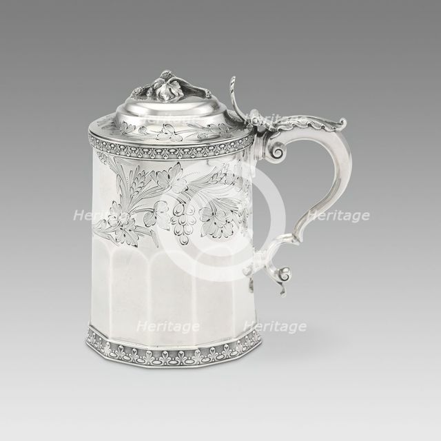 Tankard, c. 1868/74. Creator: Kidney & Johnson.