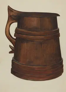Tankard, c. 1938. Creator: Irving L. Biehn
